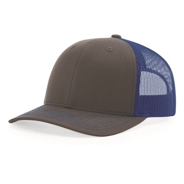Leather Patch Snapback Trucker Cap Thumbnail